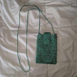 🌟 Teal Beaded Crossbody purse 🌟